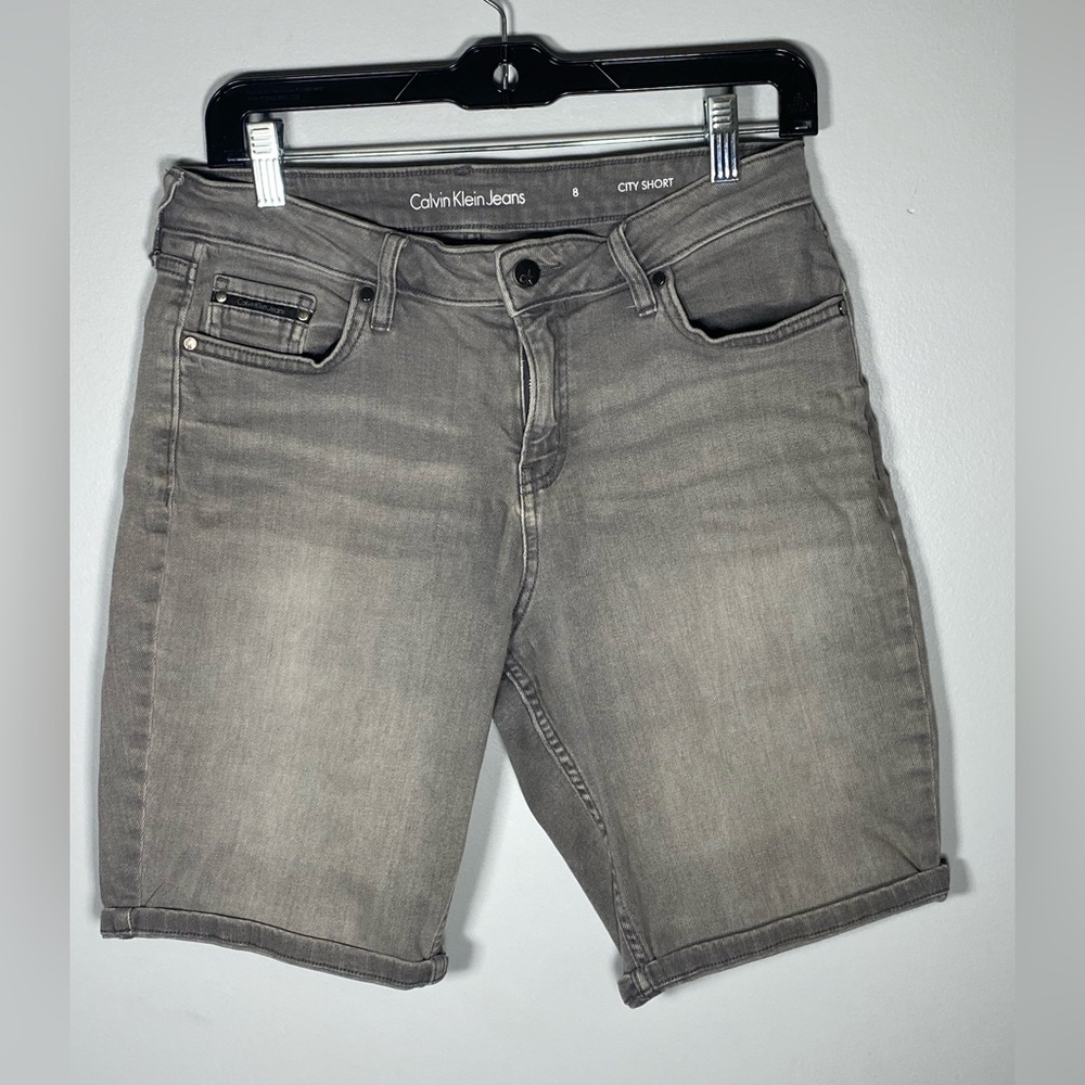 Calvin Klein Jeans Gray City Shorts